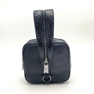 NWT HEIRLOOM Leather Python Wristlet "VERONICA"